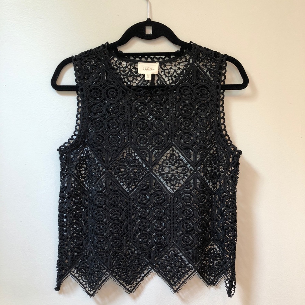 Anthropologie detailed top